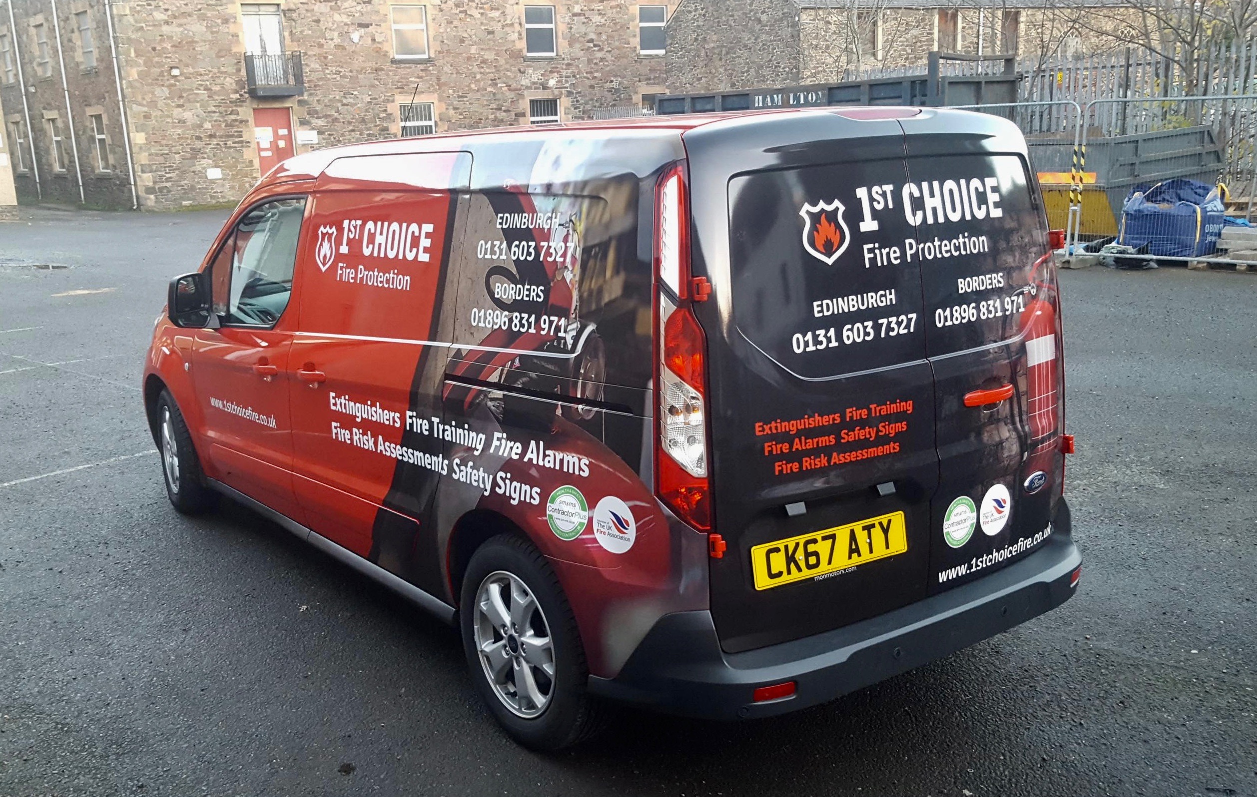 Fire Extinguisher Service in Edinburgh 1st Choice Fire Protection