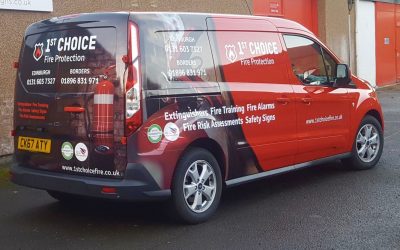 Fire Extinguishers for Construction Sites in Scotland
